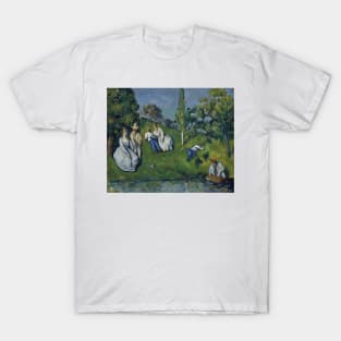 The Pond by Paul Cezanne T-Shirt